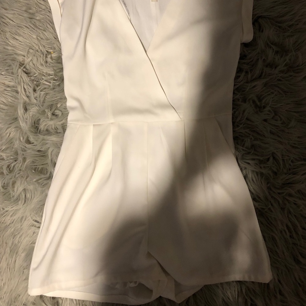 White romper! Great for all white parties!
